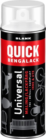 Quick bengalack spray klar blank