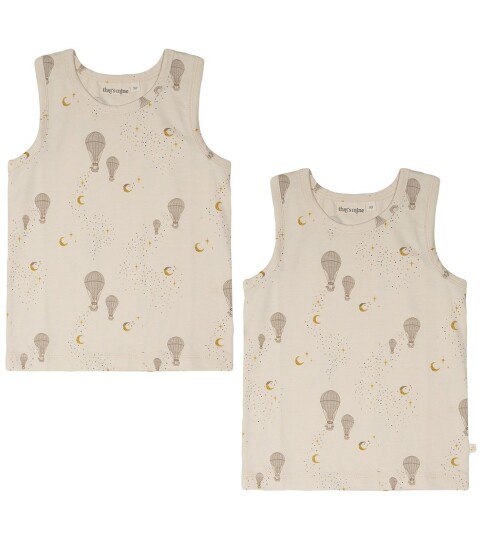 That"s Mine Emil Tanktop 2-Pack Beige 98