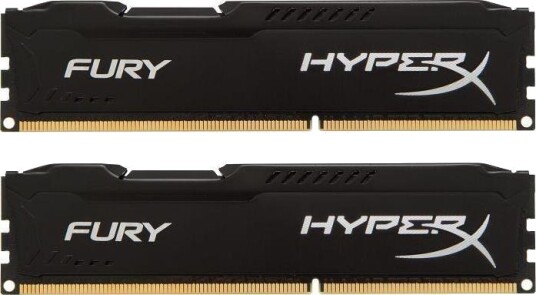 Kingston HyperX Fury Black DDR3 DIMM 16GB 1600MHz CL10 HX316C10FBK2/16 Kingston HyperX Fury Black DDR3 DIMM 16GB 1600MHz CL10 HX316C10FBK2/16