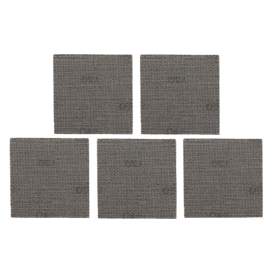 Dewalt DTM3023 Slipenett 115 x 115 mm 120 korn 5-pakning for elektroverktøy