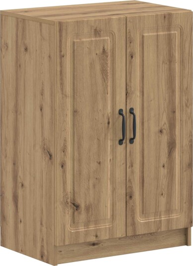 vidaXL Sko Skap UTRECHT 59,5 x 39,5 x 87 cm Konstruert tre Artisan eik