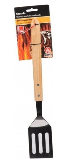 Bbq - Grillspatel, Eikehåndtak 41 Cm Bbq - Grillspatel, Eikehåndtak 41 Cm