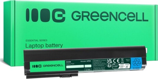 Green Cell-batteri SX09 til HP EliteBook 2560p 2570p