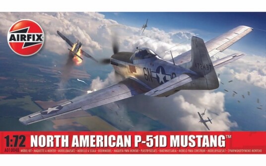 Airfix 1/72 P-51D Mustang Modellfly