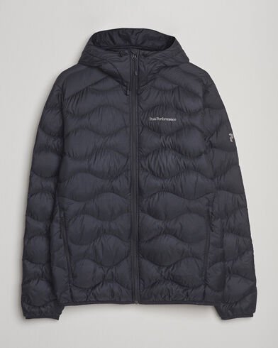 Peak Performance Helium Down Hooded Jacket Black