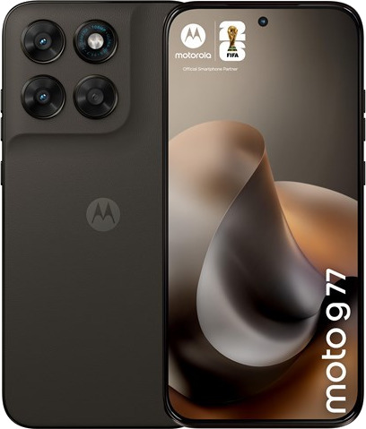 Motorola G77 8GB/256GB 5G Smarttelefon med 6.8" OLED skjerm - Pantone Black Olive Motorola G77 8GB/256GB 5G Smarttelefon med 6.8" OLED skjerm - Pantone Black Olive