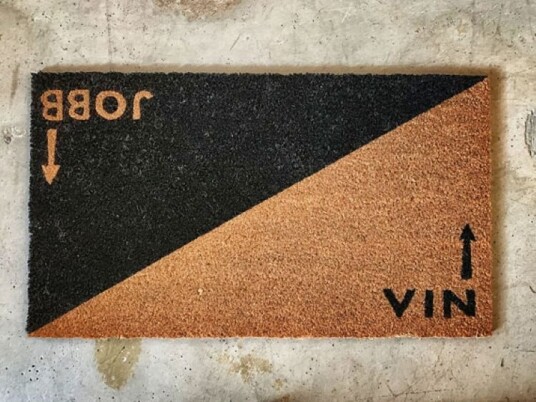 Trend Design Dørmatte Jobb/Vin