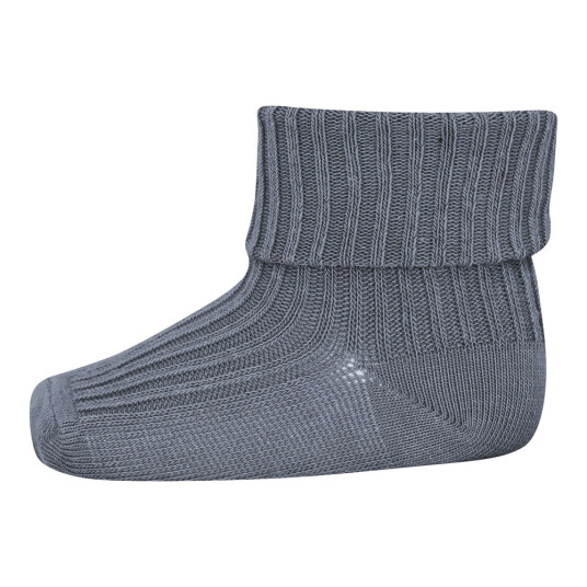 mp denmark wool rib baby socks – stone blue 25/28 mp denmark wool rib baby socks – stone blue 25/28