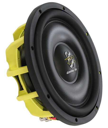 Ground Zero GZHW 12-D2 FLAT 12"subwoofer Slim, 700W RMS, 2x2 Ohm, KLIPPEL