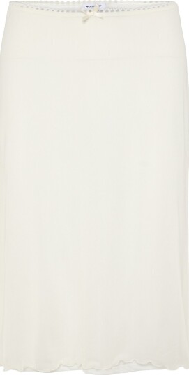 NOISY MAY Nmjudith Lw Mesh Skirt   Cream   M