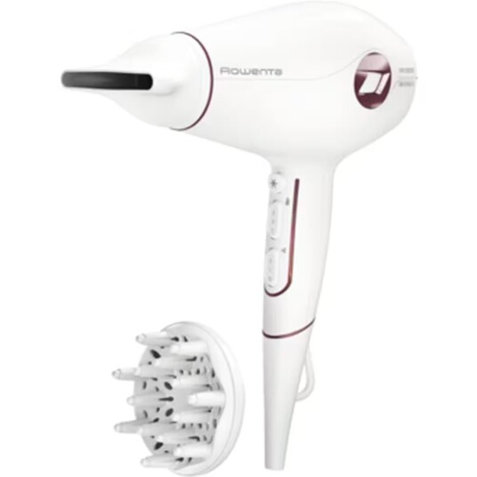 Rowenta Hårføner CV6135 HIBIDRO VOLUMIZER Hvit 1800 W