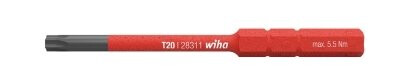 Wiha Torx T8 SlimBit 75 mm for 1000V Elektrisk Arbeid Håndverktøy
