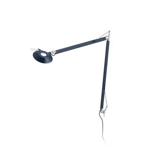 Stilnovo Torino Bordlampe/ Vegglampe Stålblå