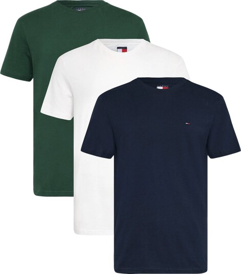 Tommy Jeans Tjm Xslim 3 Pack Tee Ext Cream XS