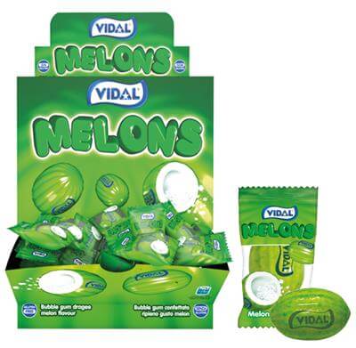 Vidal Melons Bubblegum 200st Vidal Melons Bubblegum 200st