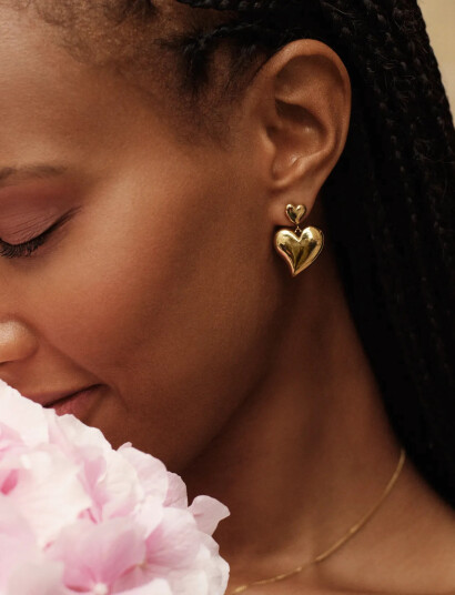Edblad Amorina Earrings Gold Gold ONE SIZE