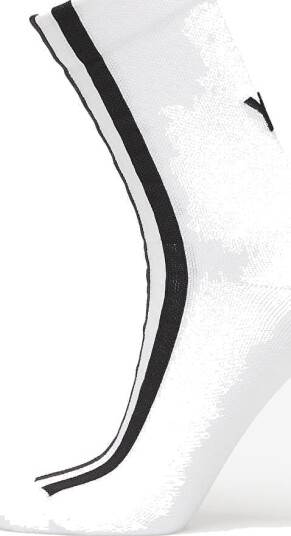 Sokker Y 3 Strp Sock White L Sokker Y 3 Strp Sock White L