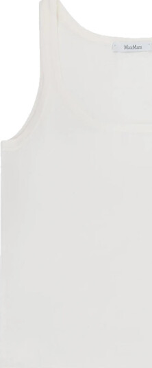 Max Mara Dame Topper Hvit M,