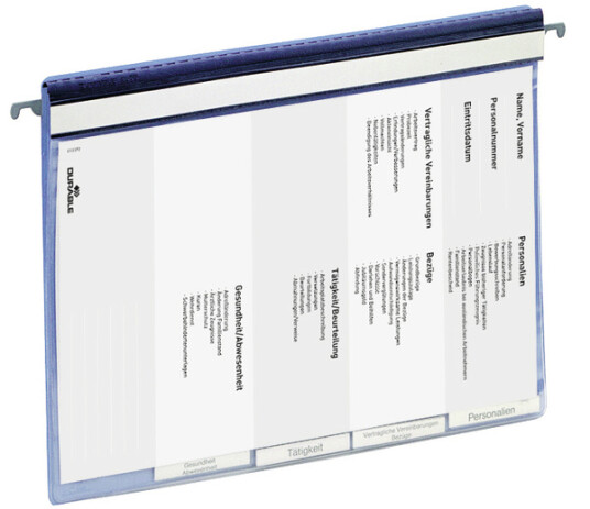 Durable Personnel Folder Blå 1 Stykker Durable Personnel Folder Blå 1 Stykker