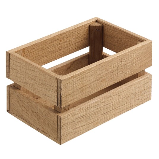 VEGA Trekasse Wantage uten håndtak uten håndtak; 15x10x8 cm (LxBxH); Eik VEGA Trekasse Wantage uten håndtak uten håndtak; 15x10x8 cm (LxBxH); Eik