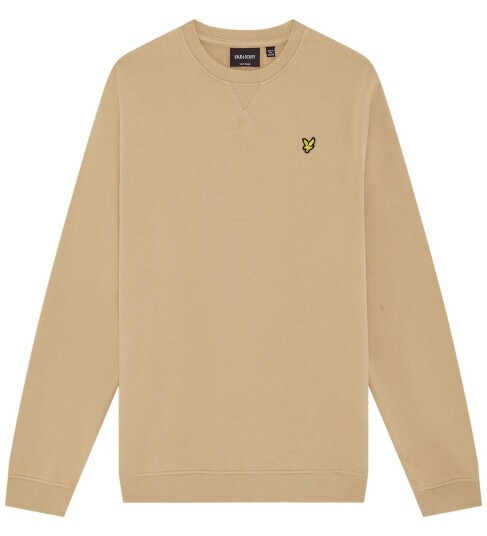 Lyle & Scott Collegegenser Crew Neck Beige Lyle & Scott Collegegenser Crew Neck Beige