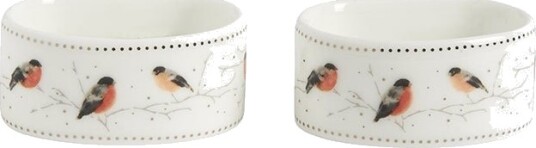 Porsgrunds Porselænsfabrik Dompap Serviettring 2pk - Porsgrunds Porselænsfabrik Dompap Serviettring 2pk -