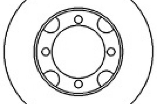 Bremseskive MAPCO 25508