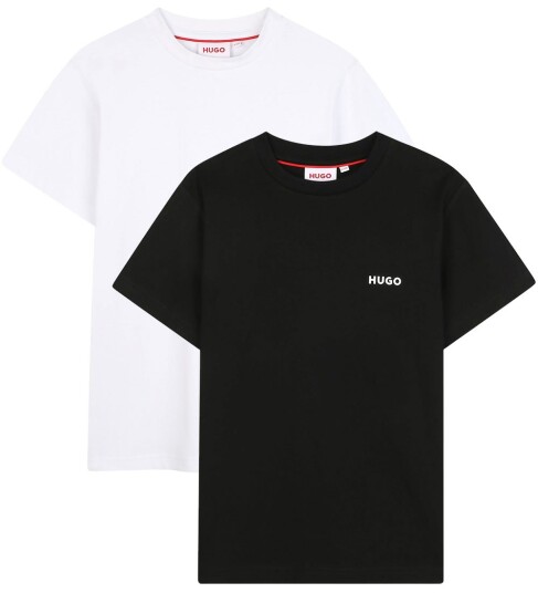 Hugo Kids Set 2 T-Shirts White 150