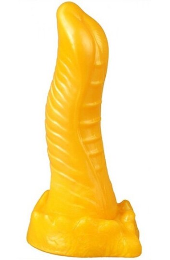 Dildo Dolphin Orange 21 cm