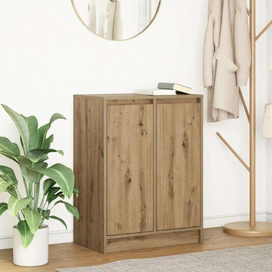 Skjenk artisan eik 57x34x76 cm konstruert tre Skjenk artisan eik 57x34x76 cm konstruert tre