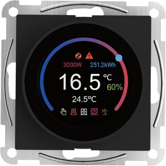 Namron Zigbee Edge Termostat Sort