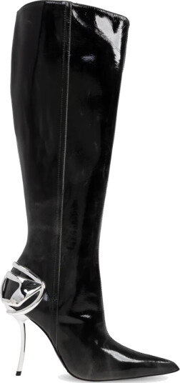 Diesel Dame Sko Svart 37 EU,