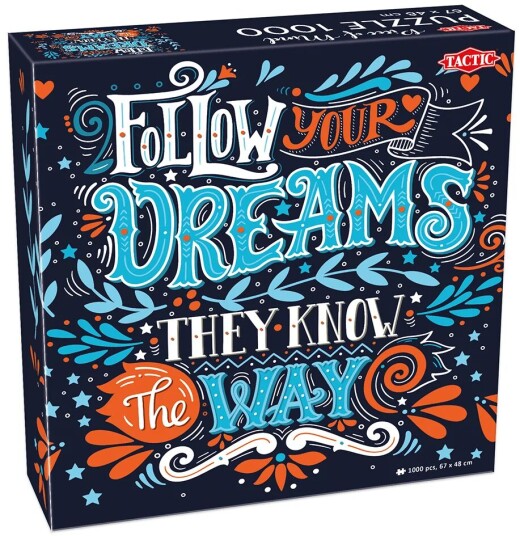 Tactic Puslespill 1000 B Follow Dreams They Know Tactic Tactic Puslespill 1000 B Follow Dreams They Know Tactic