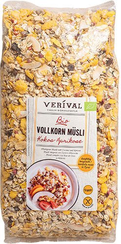Verival Müsli - Kokos-Aprikos Øko - 1400 g