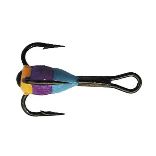 Wiggler Lyspropper til isfiske blå/lilla 2 pk.   Str. 14