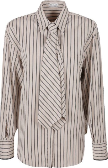 Brunello Cucinelli Dame Bluser & Skjorter Beige M,