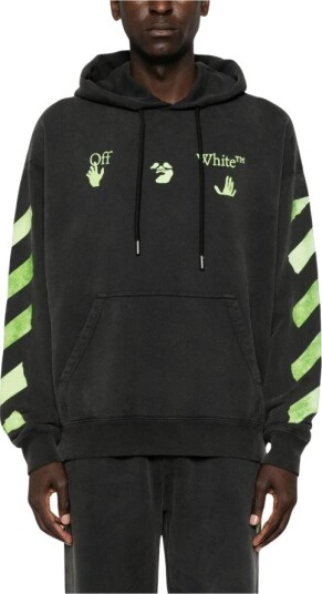 Off White Herre Gensere & Hettegensere Svart XL,