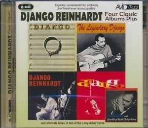 Bengans Django Reinhardt - Four Classic Albums Plus