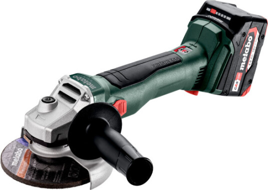 Metabo W 18 L BL 9 125 Batteridrevet Vinkelsliper 125 mm 10 000 Rpm 2x4 0ah