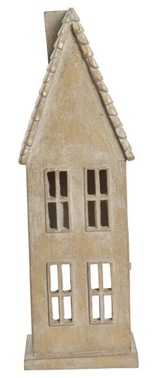 Lene Bjerre Seholia dekorasjonshus 28 cm Antique Light gold