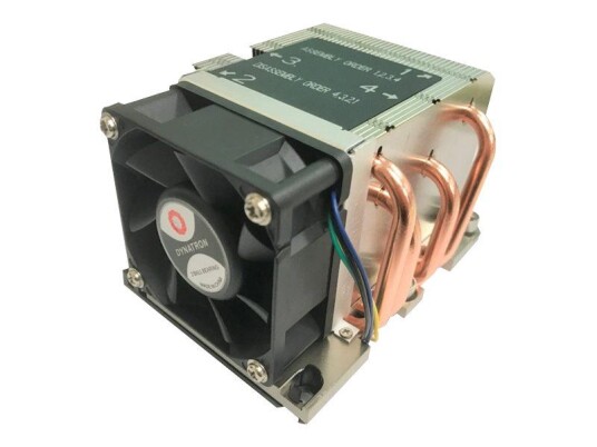 Inter-Tech B-5 2U Prosessorkjøler for LGA 3647 med 60 mm Vifte Inter-Tech B-5 2U Prosessorkjøler for LGA 3647 med 60 mm Vifte