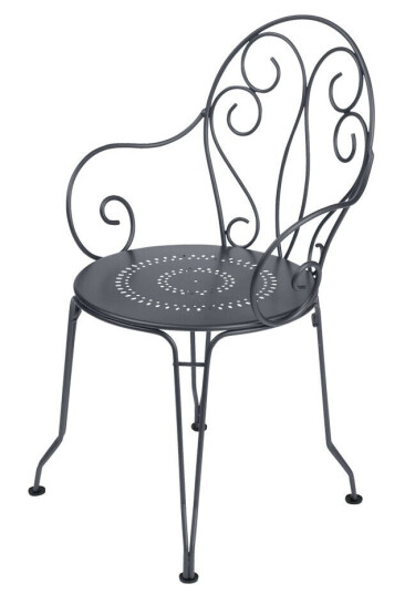Fermob Montmartre Armchair Storm Grey 26