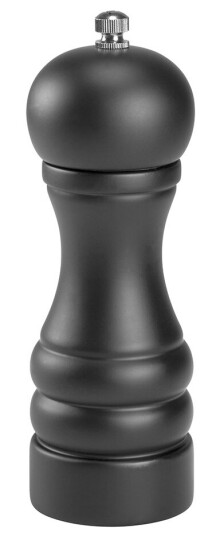 Salt- og pepperkvern 16 cm, svart