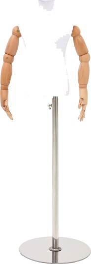 vidaXL Justerbar 120-157 cm Mannequin med Base Unisex PP Hvit vidaXL Justerbar 120-157 cm Mannequin med Base Unisex PP Hvit