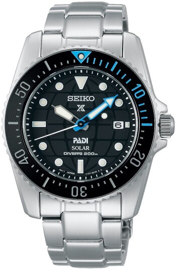 Seiko Herreklokke SNE575P1 Prospex Sort/Stål Ø38.5 mm