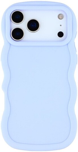 EIDERWOOD iPhone 17 Pro Max Fleksibelt Plast Wavy DekseLilla