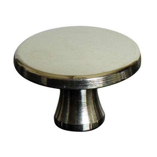 Staub knott rund Ø 3 cm Nikkel Staub knott rund Ø 3 cm Nikkel
