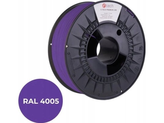 Filament 3D C-Tech Premium Line Pla Ral4005 1,75Mm 1Kg, Blue Lilac