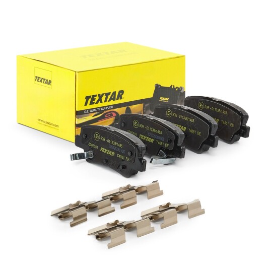Bremseklosser TEXTAR 2265501 Bremseklosser TEXTAR 2265501