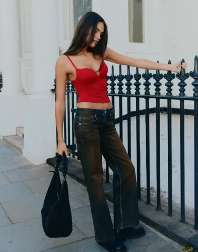 Nelly Rød Perfect Bra Top